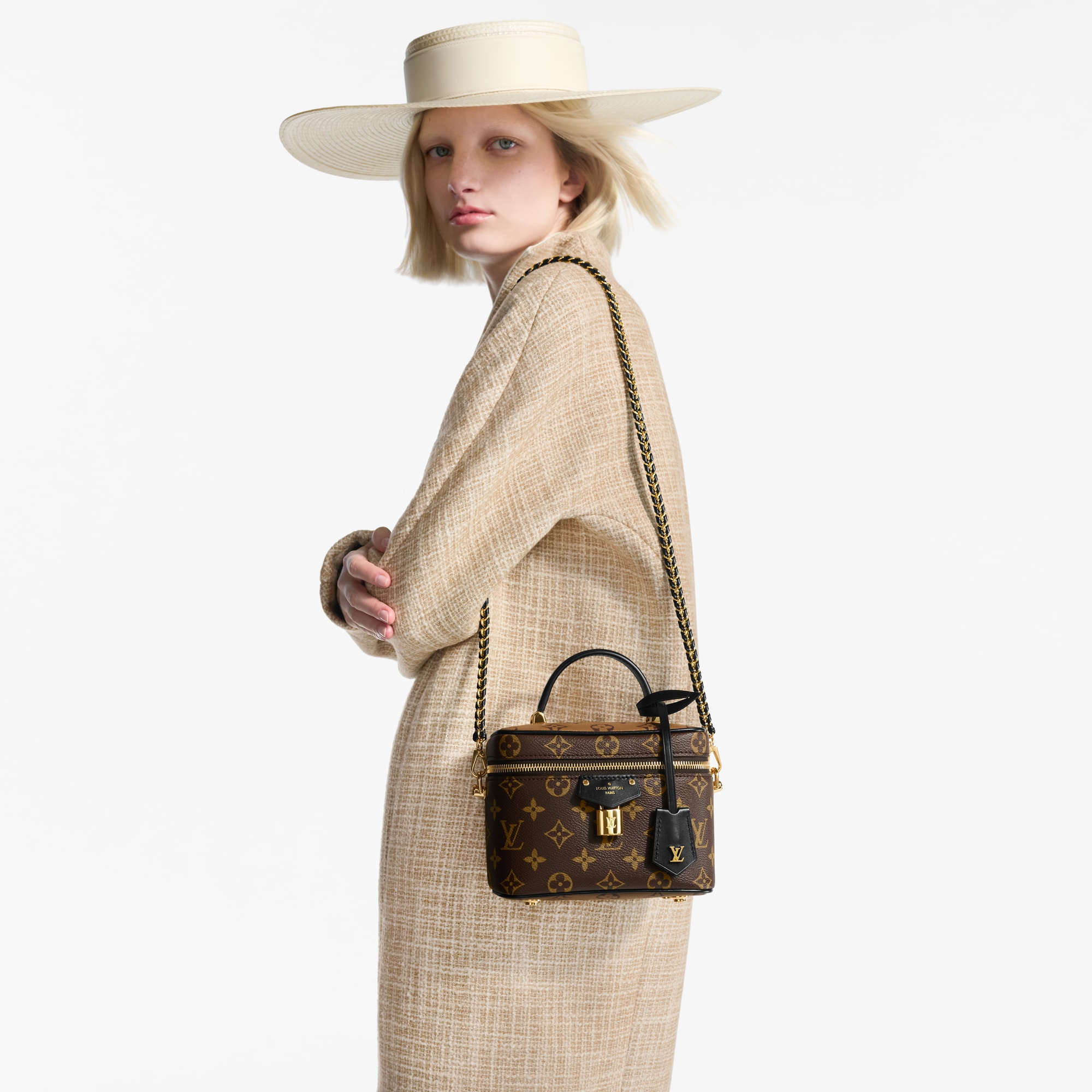 Vanity PM Monogram Reverse Canvas in Women