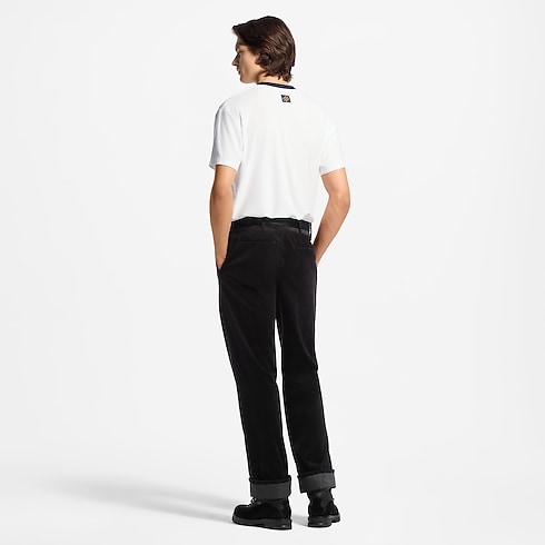 Velvet Graphic Short-Sleeved T-Shirt in Men's Ready to Wear All Ready-To-Wear collections by Louis Vuitton (Product zoom)