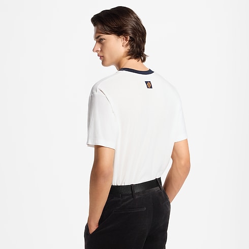 Velvet Graphic Short-Sleeved T-Shirt in Men's Ready to Wear All Ready-To-Wear collections by Louis Vuitton (Product zoom)