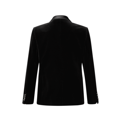 Velvet Single-Breasted Tuxedo Jacket in Men's Ready to Wear All Ready-To-Wear collections by Louis Vuitton (Product zoom)