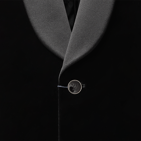 Velvet Single-Breasted Tuxedo Jacket in Men's Ready to Wear All Ready-To-Wear collections by Louis Vuitton (Product zoom)