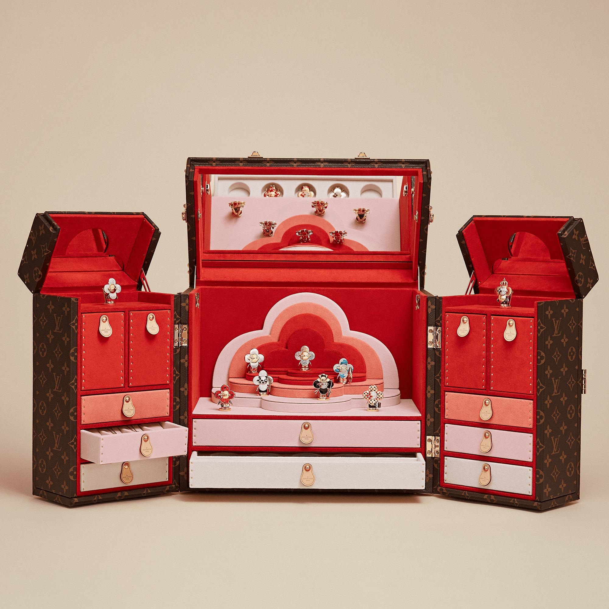 Vivienne Rainbow Pendant, 3 Golds, Diamonds And Coloured Gemstones  in Jewelry