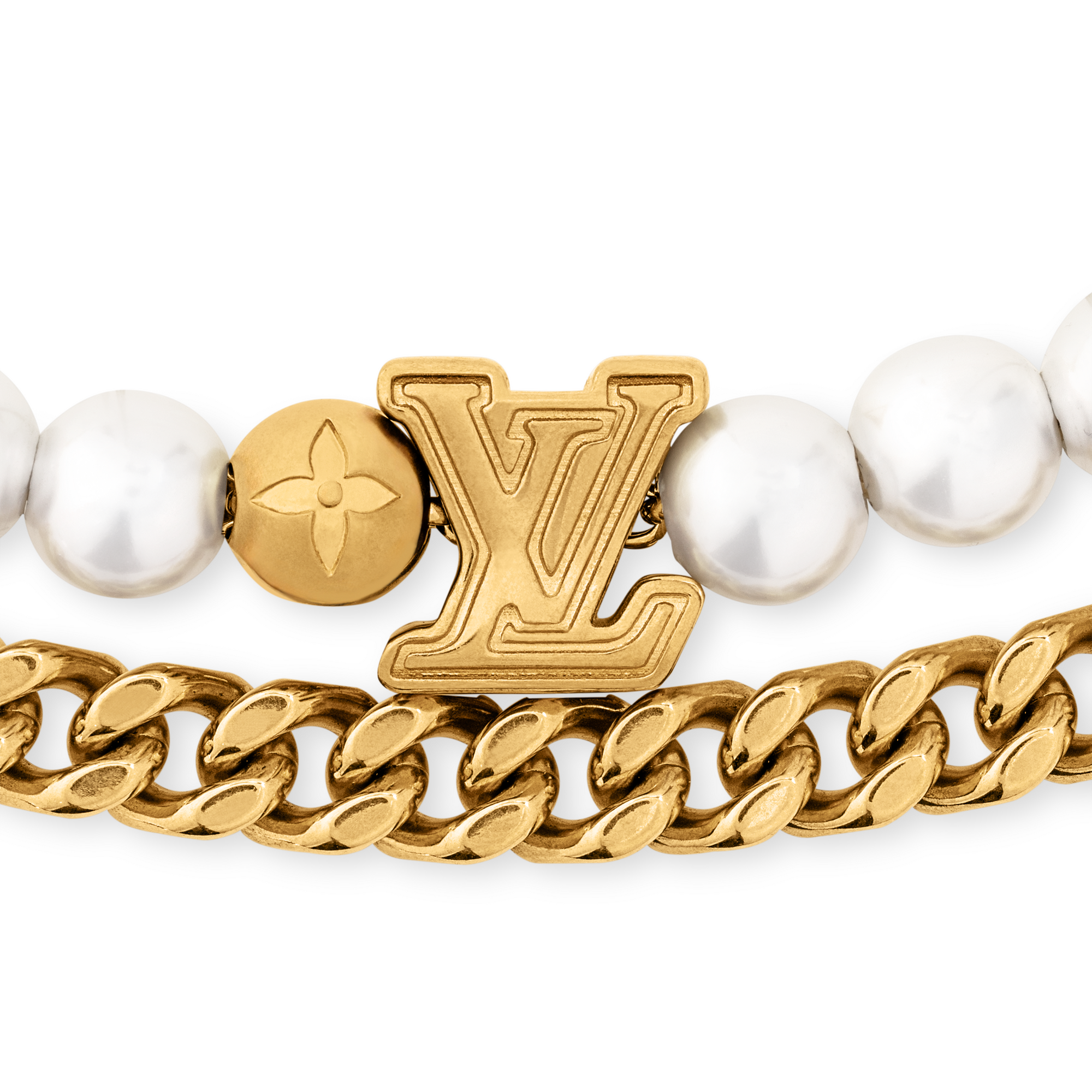 حزام Vuitton Chain S00 in الرجال