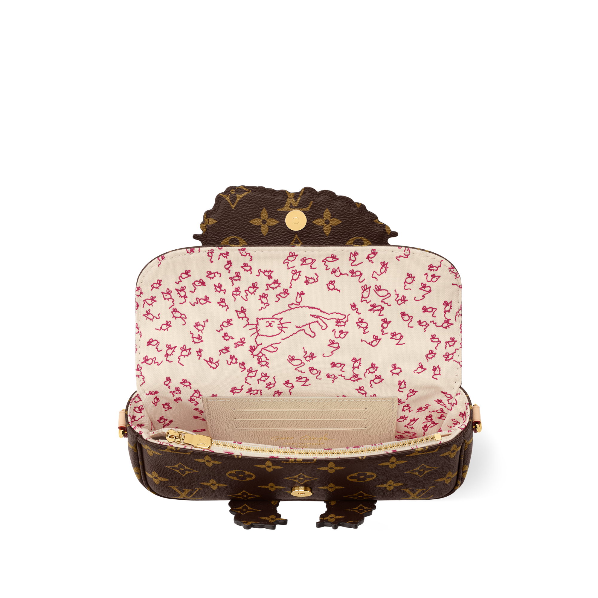 Wallet On Chain Ivy Monogram in Women