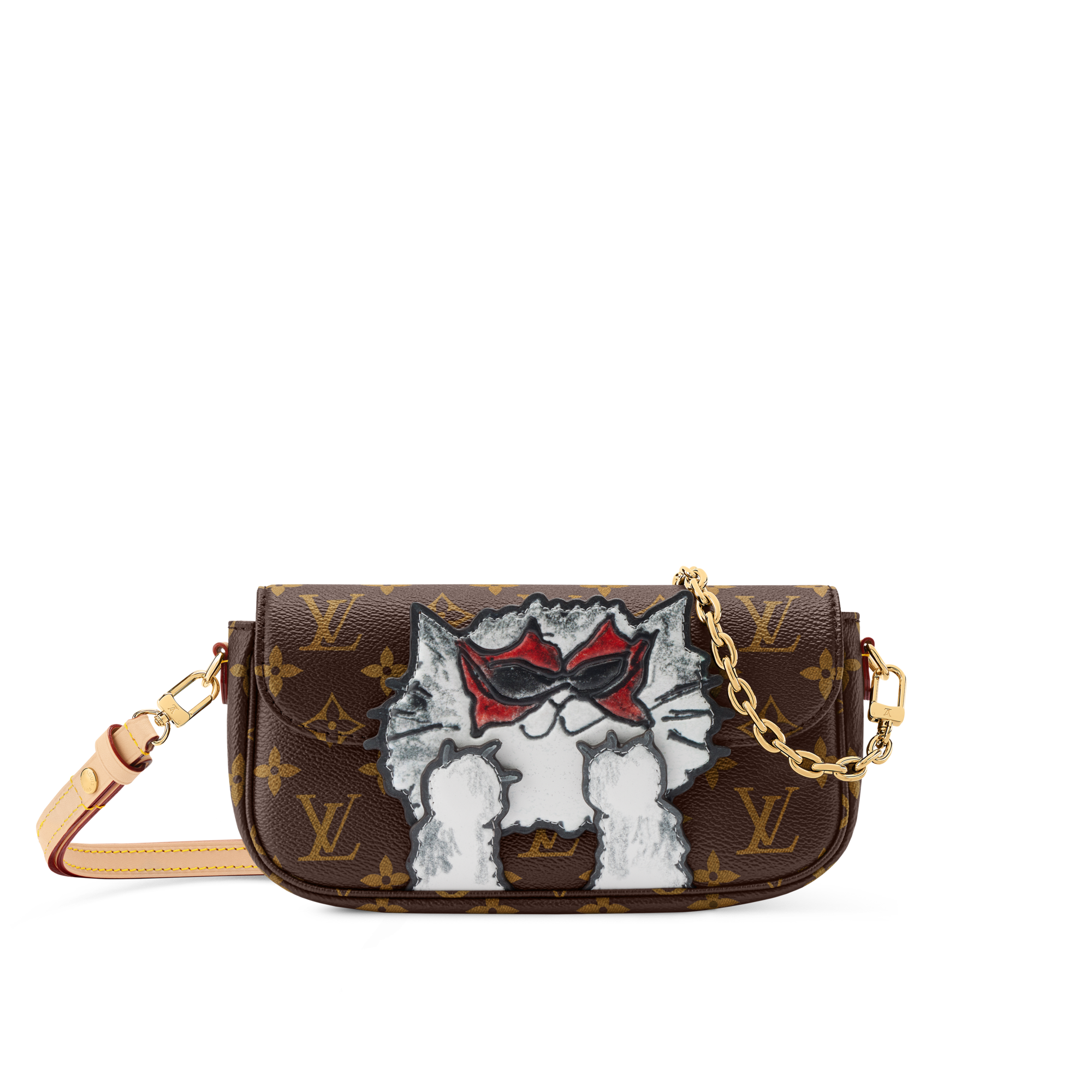 Wallet On Chain Ivy Monogram in Women