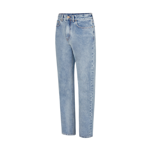Washed Regular Jeans in Men's Ready to Wear Pants collections by Louis Vuitton (Product zoom)