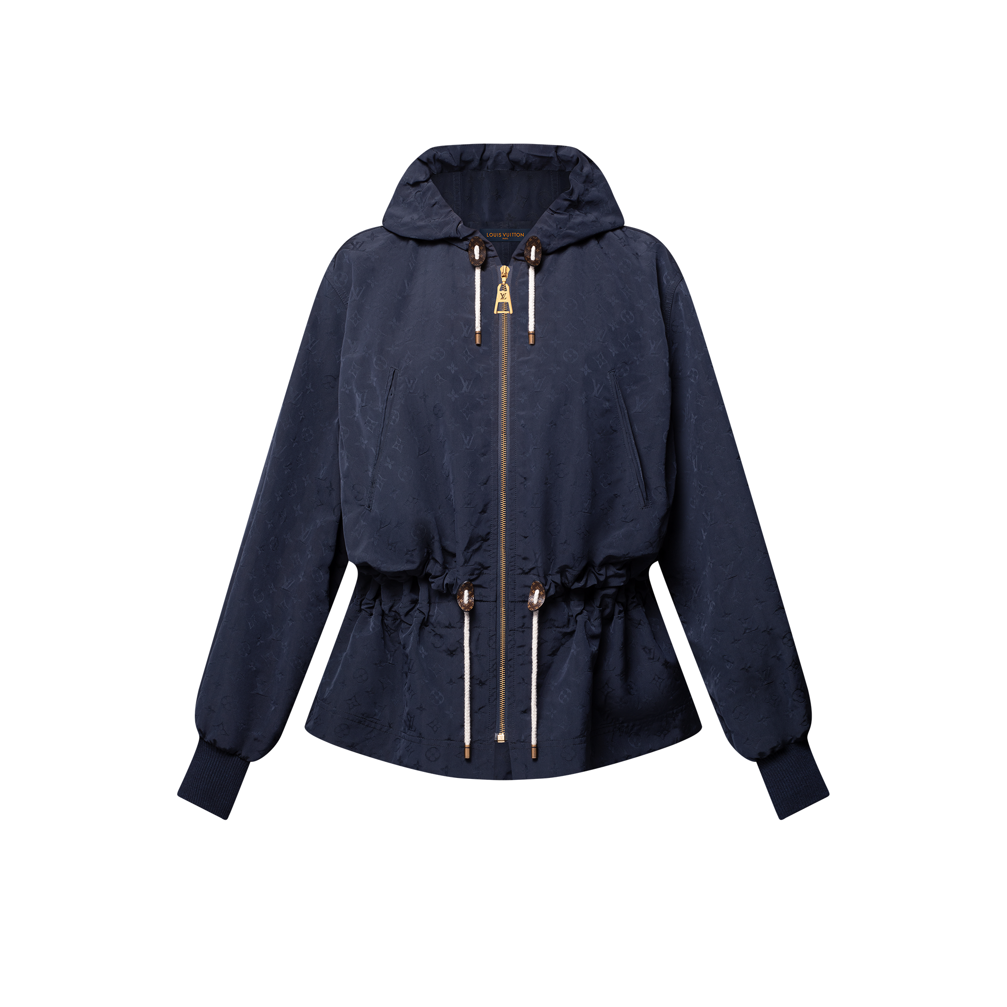 Water-Repellent Monogram Parka  in Women