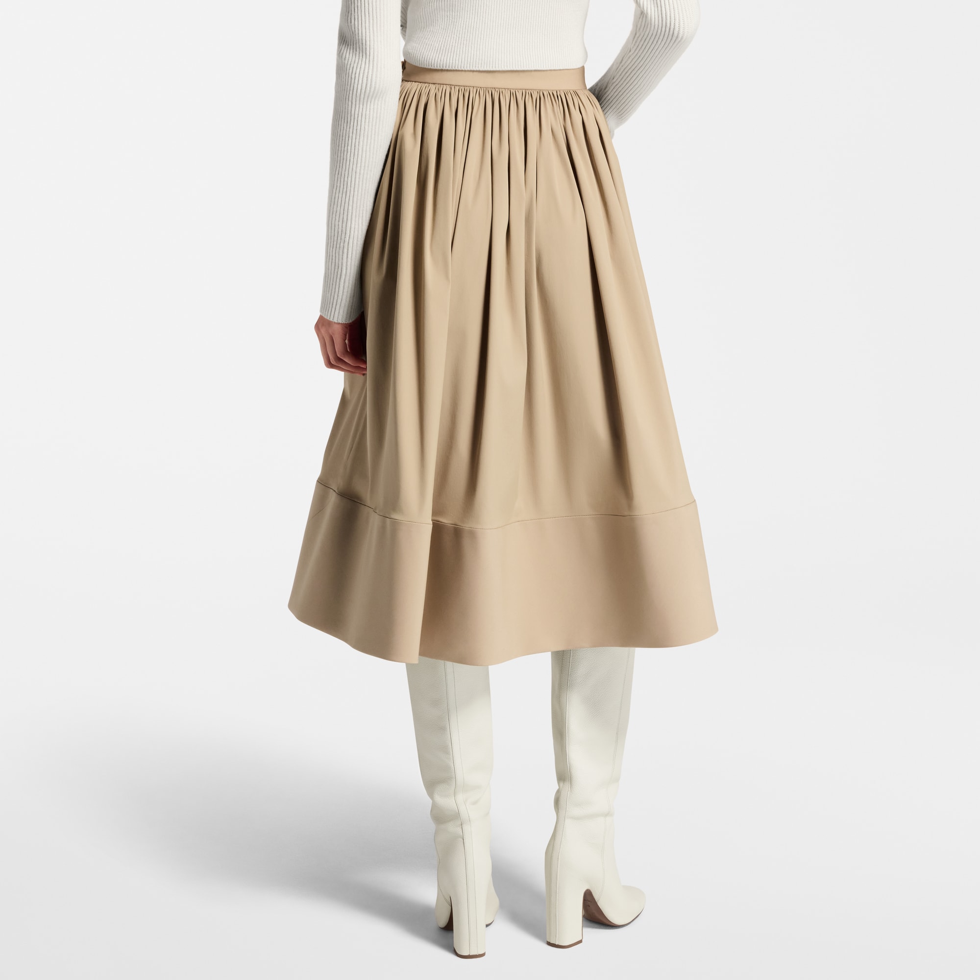 XL Hem Midi Skirt  in Women