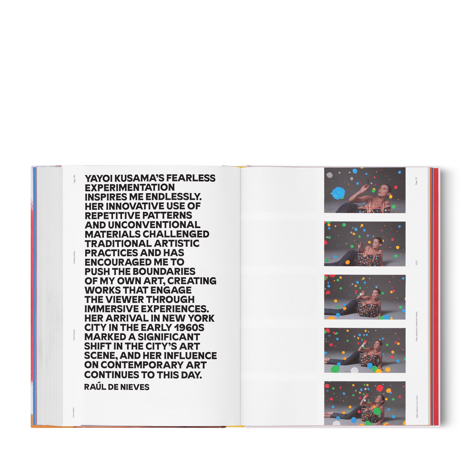 كتاب Yayoi Kusama x Louis Vuitton: Creating Infinity  in الصناديق، السفر والمنزل