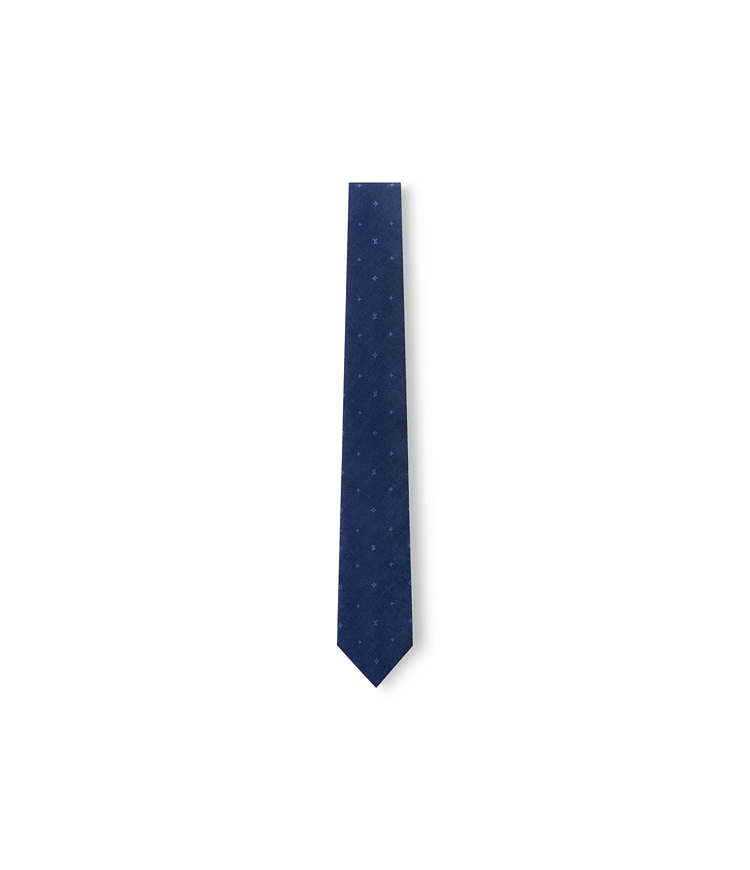 Constellation Denim Tie - Luxury Ties and Pocket Squares 